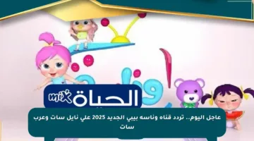 عاجل اليوم.. تردد قناة وناسة بيبي الجديد 2025 على نايل سات وعرب سات